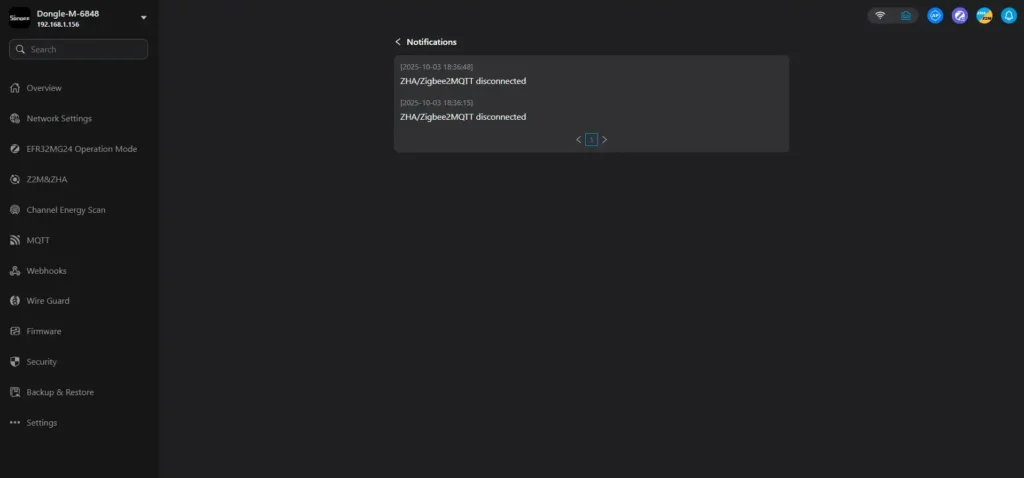 Nouveau Sonoff Dongle Max Zigbee Thread ethernet PoE DONGLE-M 59 Sonoff Dongle Max pres 037