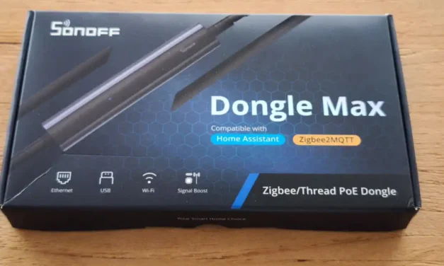Nouveau Sonoff Dongle Max Zigbee Thread ethernet PoE DONGLE-M