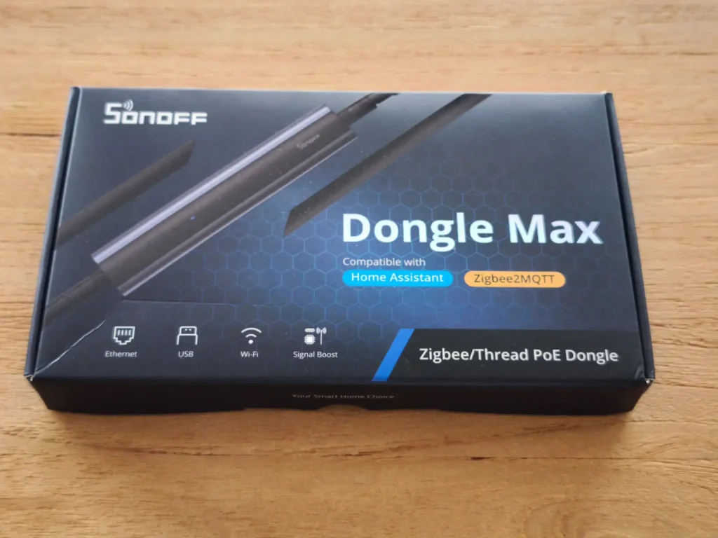 Nouveau Sonoff Dongle Max Zigbee Thread ethernet PoE DONGLE-M 4
Dongle Max Zigbee Thread ethernet PoE WiFi USB-C SONOFF