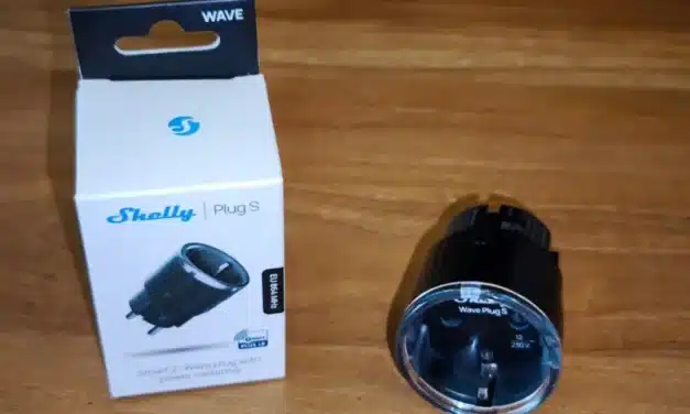 Prise intelligente Shelly Wave Plug S Long Range Zwave 800