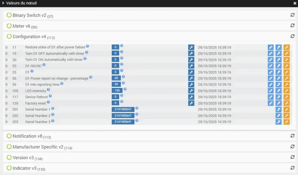 Prise Zwave 800 intelligente Shelly Outdoor Plug S Long Range 58 Jee conf 004