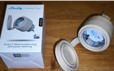 Prise Zwave 800 intelligente Shelly Outdoor Plug S Long Range