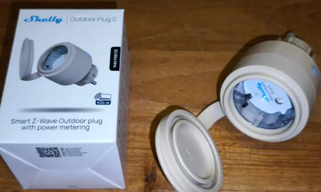Prise Zwave 800 intelligente Shelly Outdoor Plug S Long Range