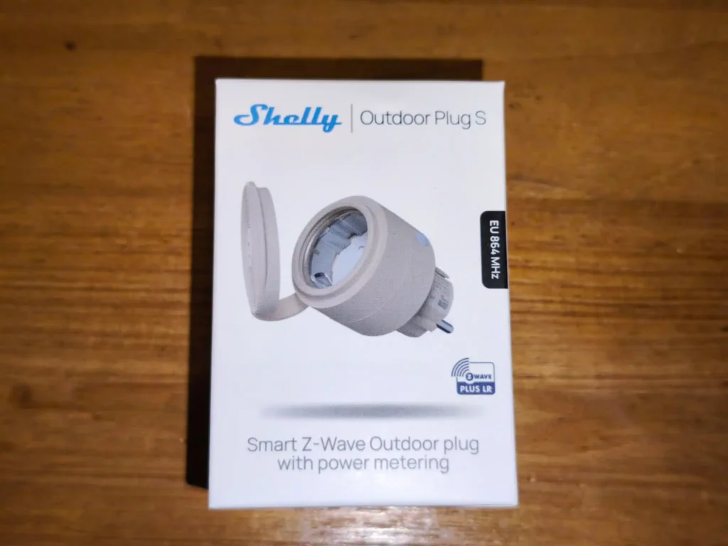 Prise Zwave 800 intelligente Shelly Outdoor Plug S Long Range 2 Prise zwave 800 Shelly Outdoor Plug S Long Range