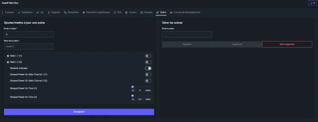 Sonoff Mini Duo module double On-Off zigbee et amplificateur 32 HA Z2M inc 020