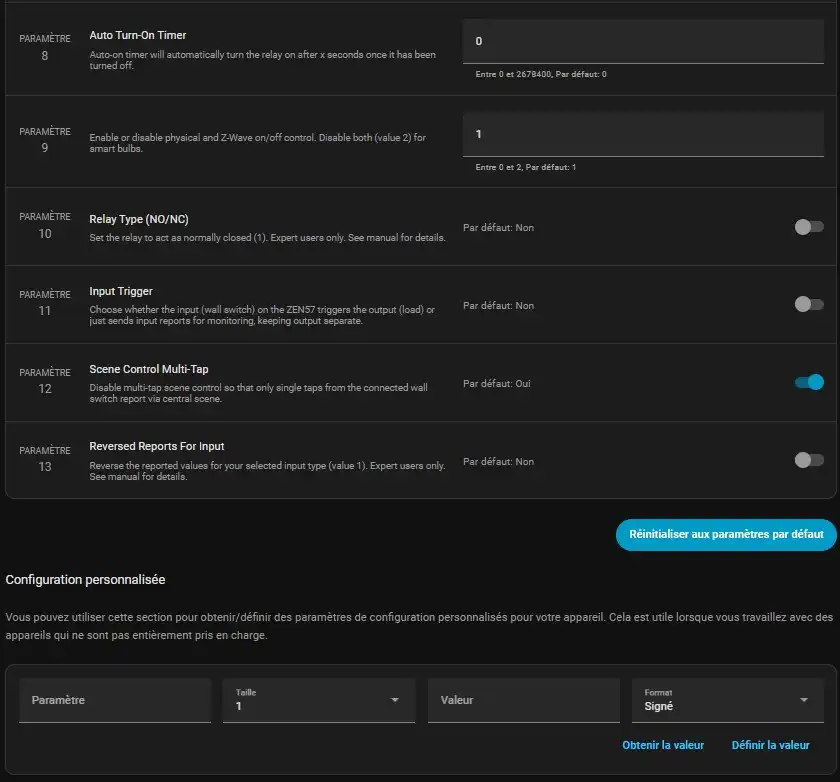 Zooz XS Relay Zen57 module On-Off Zwave800 Long Range 35 HA ZW inc 012b
