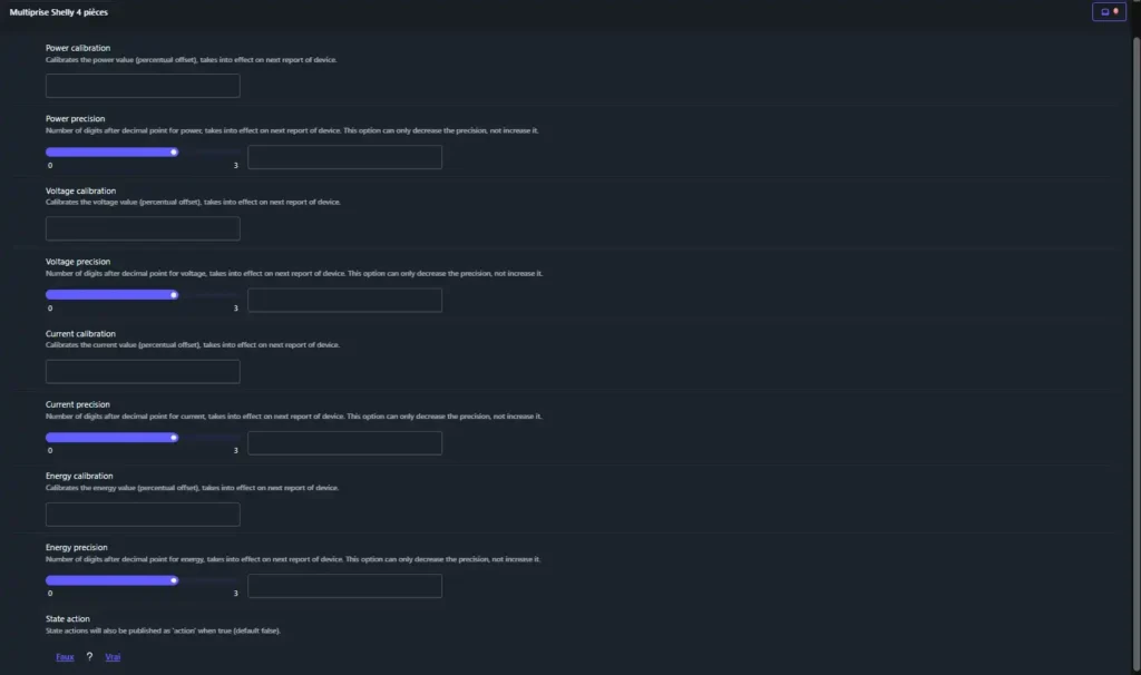 Multiprise Shelly power strip4 Gen4 Wifi Matter Zigbee 55 HA z2m inc 016b