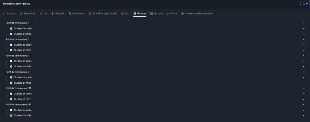 Multiprise Shelly power strip4 Gen4 Wifi Matter Zigbee 57 HA z2m inc 018