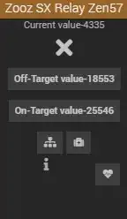 Zooz XS Relay Zen57 module On-Off Zwave800 Long Range 61 JeeZW dash 001