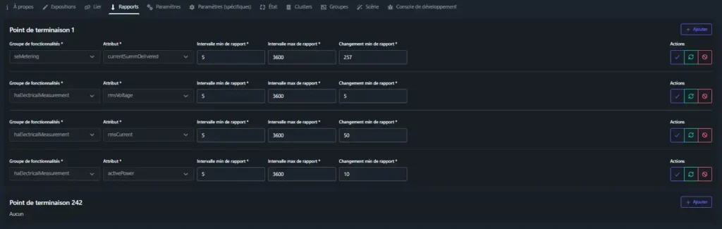 Découvrez de la prise Zigbee Nous Smart A7Z avec mesure de consommation 22 HA Z2M inc 014 1