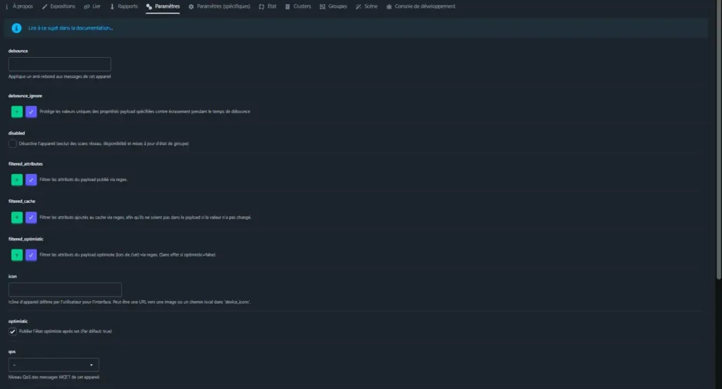 Découvrez de la prise Zigbee Nous Smart A7Z avec mesure de consommation 23 HA Z2M inc 015a 1
