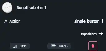 Tutoriel de la télécommande 4 boutons Sonoff ORB 4 in 1 zigbee 3.0 34 HA z2m dash 001