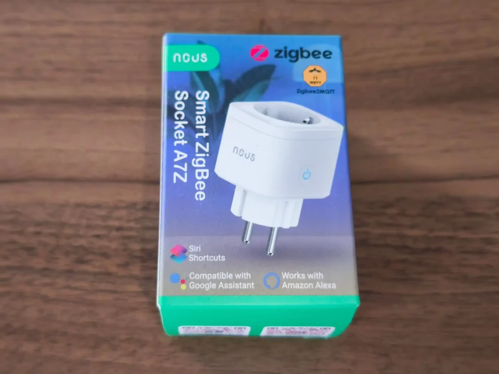 Découvrez de la prise Zigbee Nous Smart A7Z avec mesure de consommation 3 Prise 16A NOUS Smart Zigbee Socket A7Z