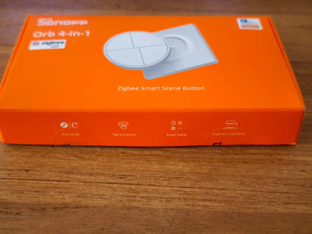 Tutoriel de la télécommande 4 boutons Sonoff ORB 4 in 1 zigbee 3.0 3 Sonoff orb 4 in 1 4 boutons zigbee 2048x1536 003