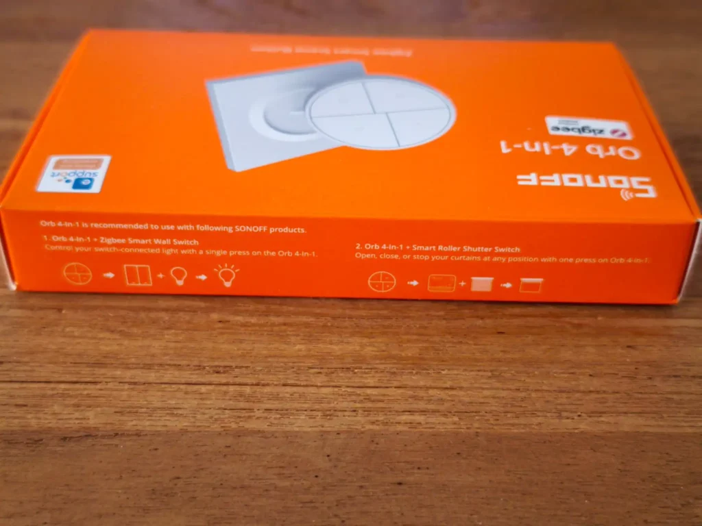 Tutoriel de la télécommande 4 boutons Sonoff ORB 4 in 1 zigbee 3.0 4 Sonoff orb 4 in 1 4 boutons zigbee 2048x1536 004
