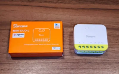 Sonoff MINI DUO-L module double sortie sans neutre Zigbee 3.0