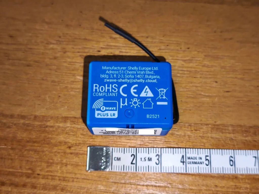 Test du module Shelly wave 1 mini ZWave Plus Long Range contact sec 11 Shelly wave 1 mini zwave plus lr s800 contact sec 2048x1536 011
