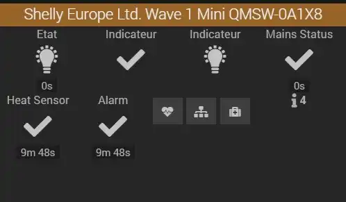 Test du module Shelly wave 1 mini ZWave Plus Long Range contact sec 51 Z Wave js dash 001