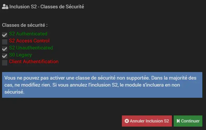 Test du module Shelly wave 1 mini ZWave Plus Long Range contact sec 38 Z Wave js inc 010