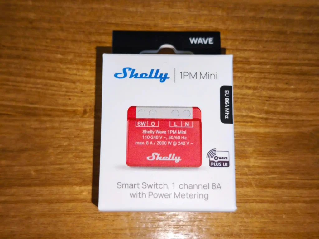 Test Shelly Wave 1PM mini ZWave Plus LR et mesure de conso 2 Shelly wave 1pm mini lr zwave plus mesure conso 2048x1536 001