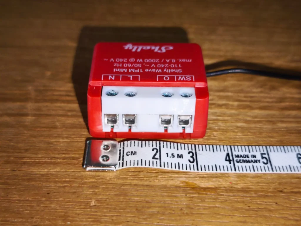 Test Shelly Wave 1PM mini ZWave Plus LR et mesure de conso 12 Shelly wave 1pm mini lr zwave plus mesure conso 2048x1536 011