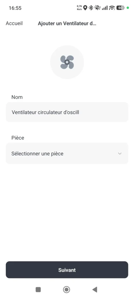 Ventilateur silencieux et intelligent sur pied Switchbot BLE 68 App switchbot ventilateur intelligent silencieux ble sur pied 013