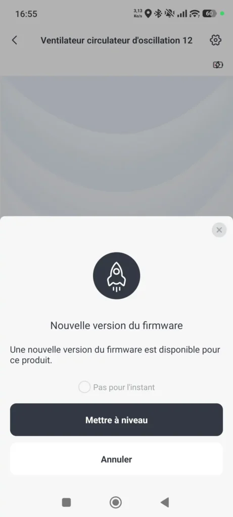 Ventilateur silencieux et intelligent sur pied Switchbot BLE 70 App switchbot ventilateur intelligent silencieux ble sur pied 015