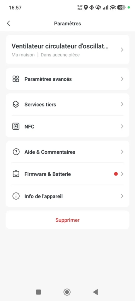 Ventilateur silencieux et intelligent sur pied Switchbot BLE 78 App switchbot ventilateur intelligent silencieux ble sur pied 023