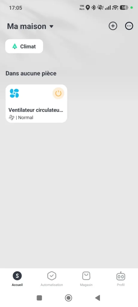 Ventilateur silencieux et intelligent sur pied Switchbot BLE 91 App switchbot ventilateur intelligent silencieux ble sur pied 037