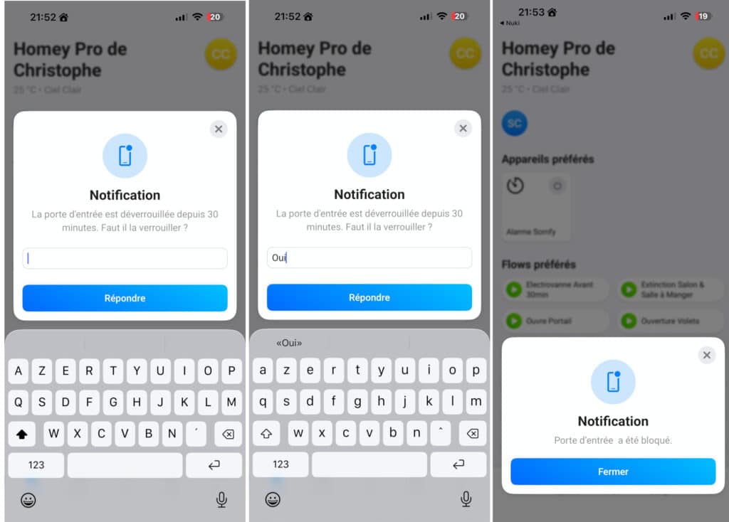 Découverte de la serrure Nuki Smart Lock Ultra et intégration Homey Pro 21 FlowHomey