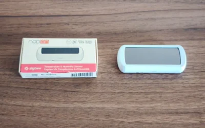 Capteur de température et humidité Zigbee Nodon STPH-4-1-00