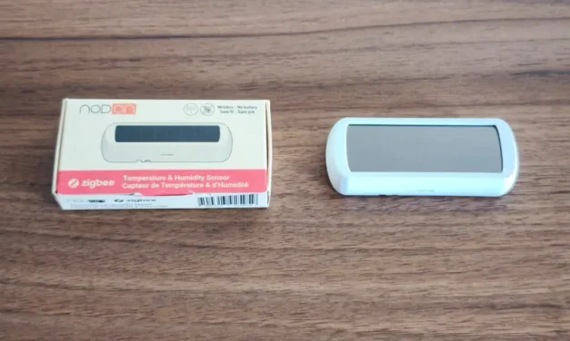 Capteur de température et humidité Zigbee Nodon STPH-4-1-00