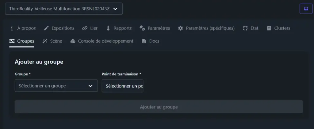 Nouvelle veilleuse Zigbee 3.0 multifonctions ThirdReality 40 HA inc 019