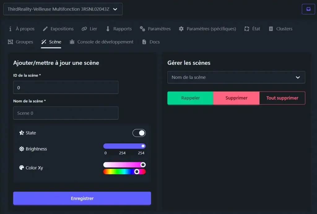Nouvelle veilleuse Zigbee 3.0 multifonctions ThirdReality 41 HA inc 020