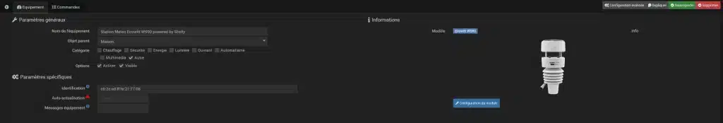 Tutoriel d'utilisation de la station météo Zigbee et Bluetooth Ecowitt WS90 par Shelly 66 Jeezig inc 010